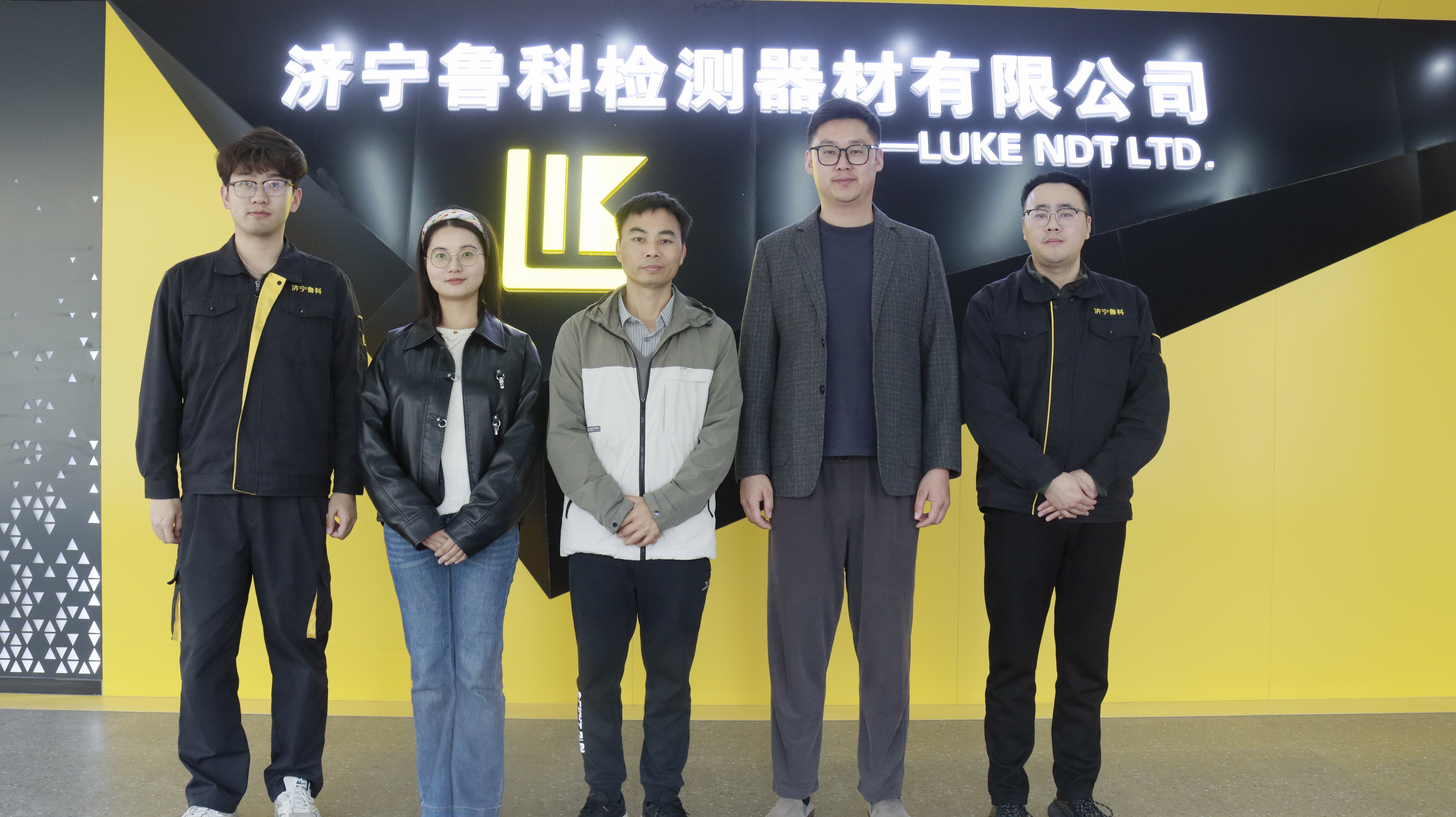 熱烈歡迎廣西機電職業技術學院領導一行蒞臨魯科考察調研